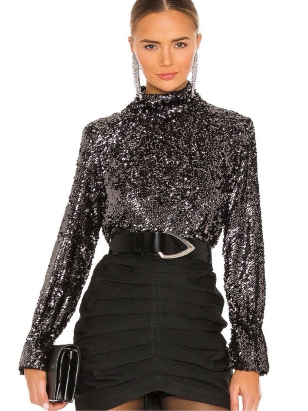 Free People Moonstruck Drape Back Top